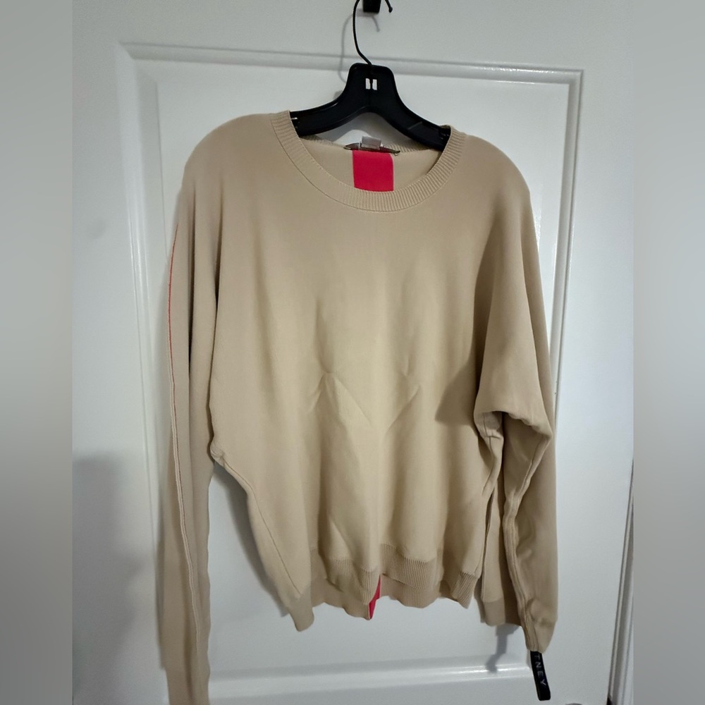 Stella McCartney Cream Crew Neck Sweater